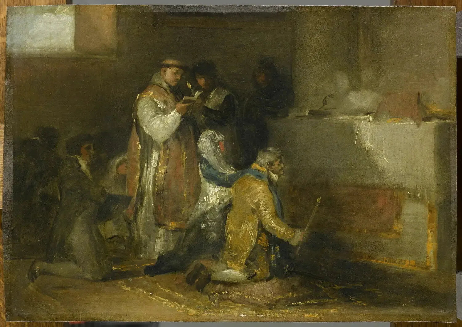 Le Mariage inégal - Francisco de Goya image 1 copie peinte à la main à l’huile
