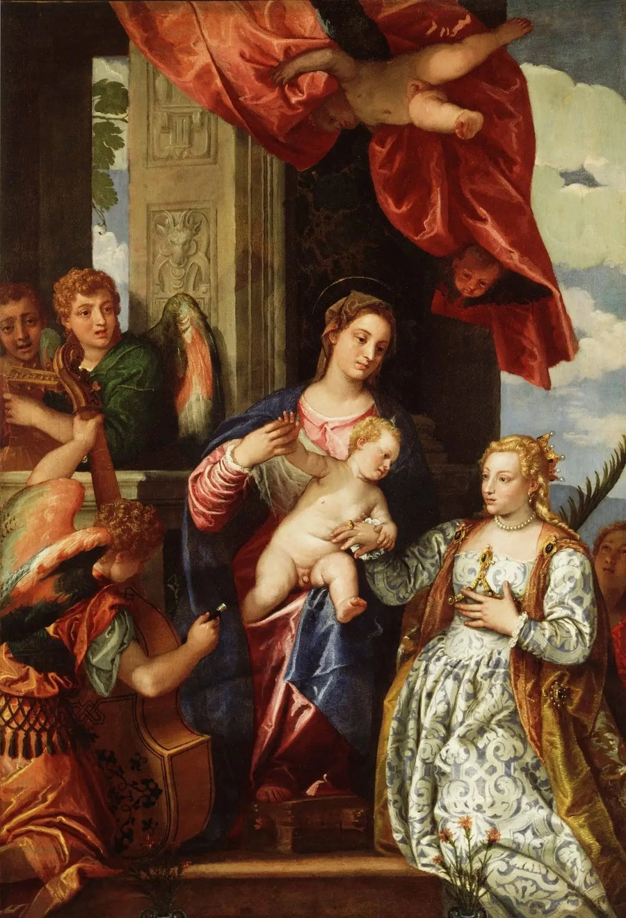 Le mariage mystique de sainte Catherine - Paul Véronèse