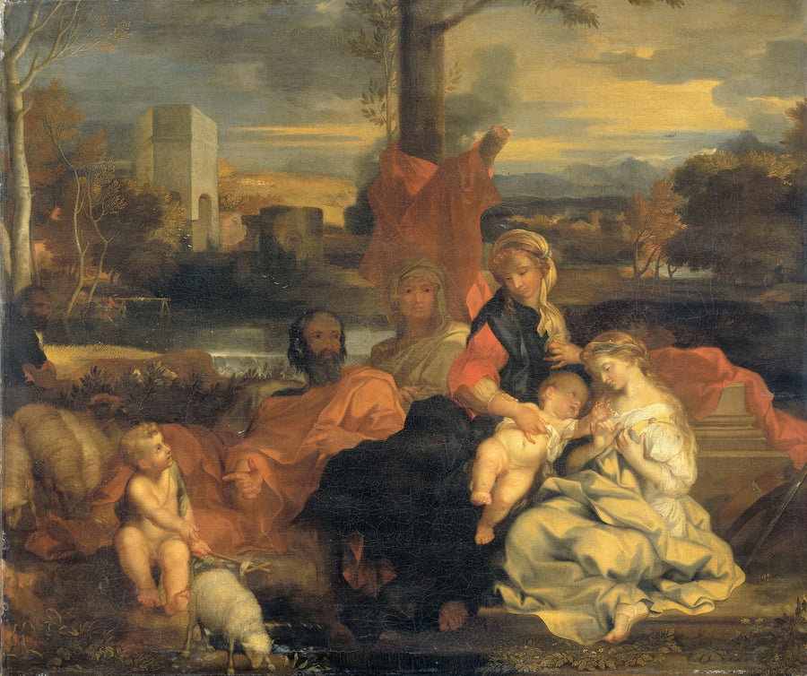 Le Mariage mystique de Sainte Catherine - Sébastien Bourdon