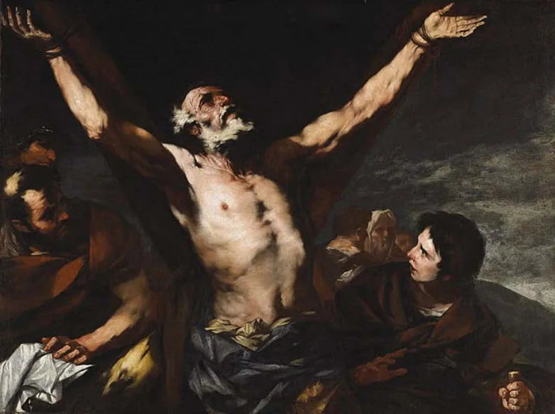 Le martyre de saint André - Luca Giordano