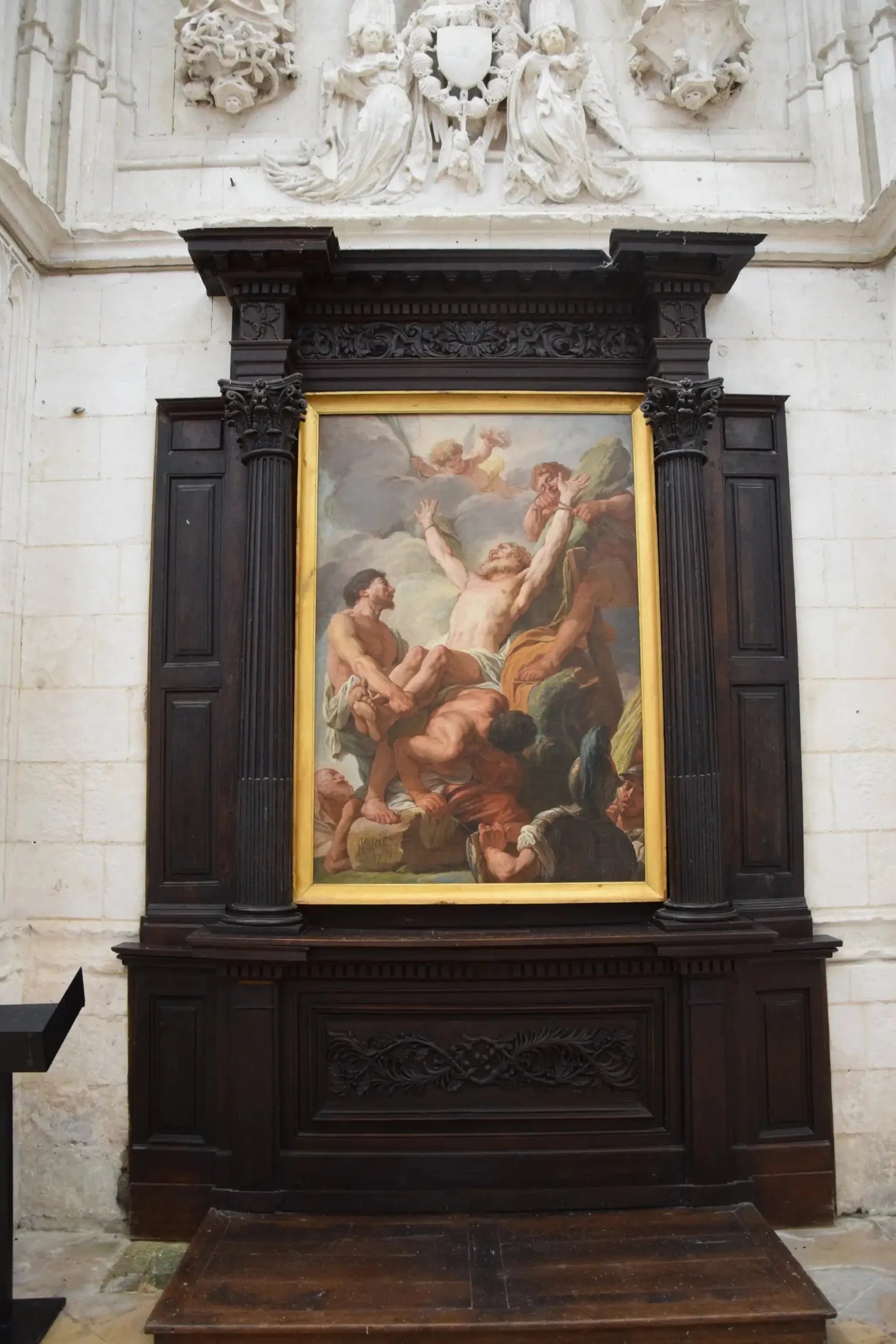 Le Martyre de saint André - Nicolas-Bernard Lépicié image 1 copie de tableau peinte à la main