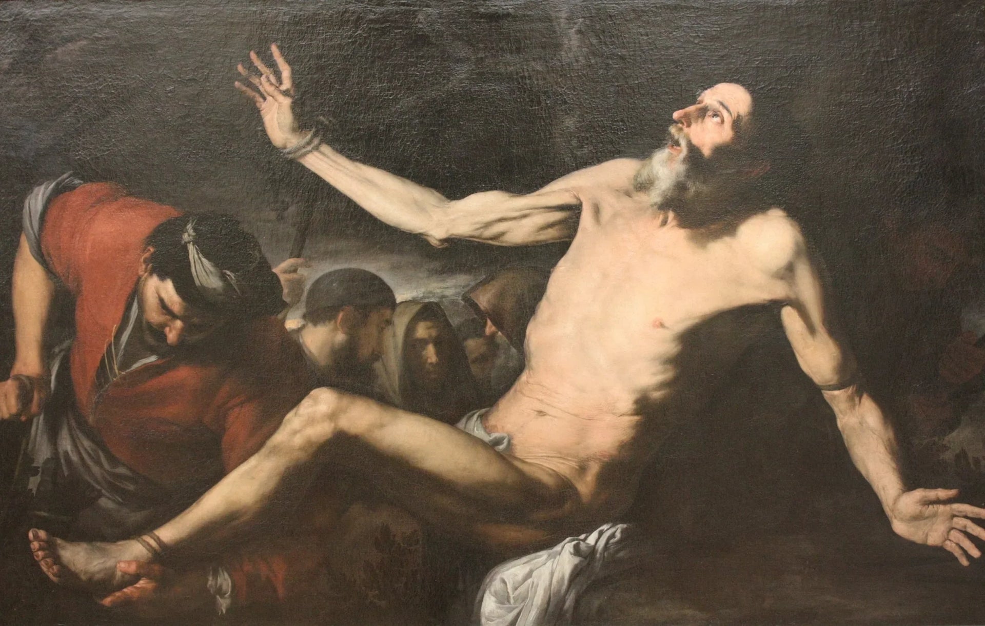 Le Martyre de Saint Barthélémy - Jusepe de Ribera image 1 reproduction d’œuvre d’art à l’huile