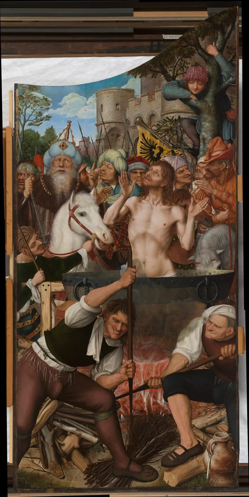 Le martyre de saint Jean - Quentin Metsys