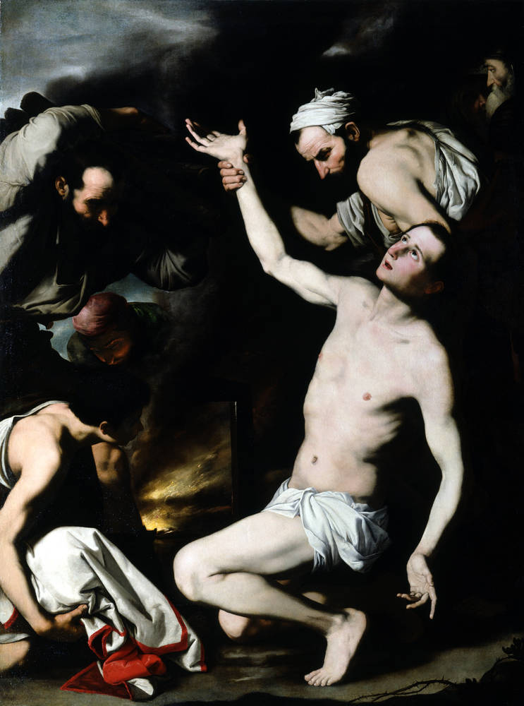 Le Martyre de Saint Laurent - Jusepe de Ribera image 1 tableau peint à l’huile sur toile