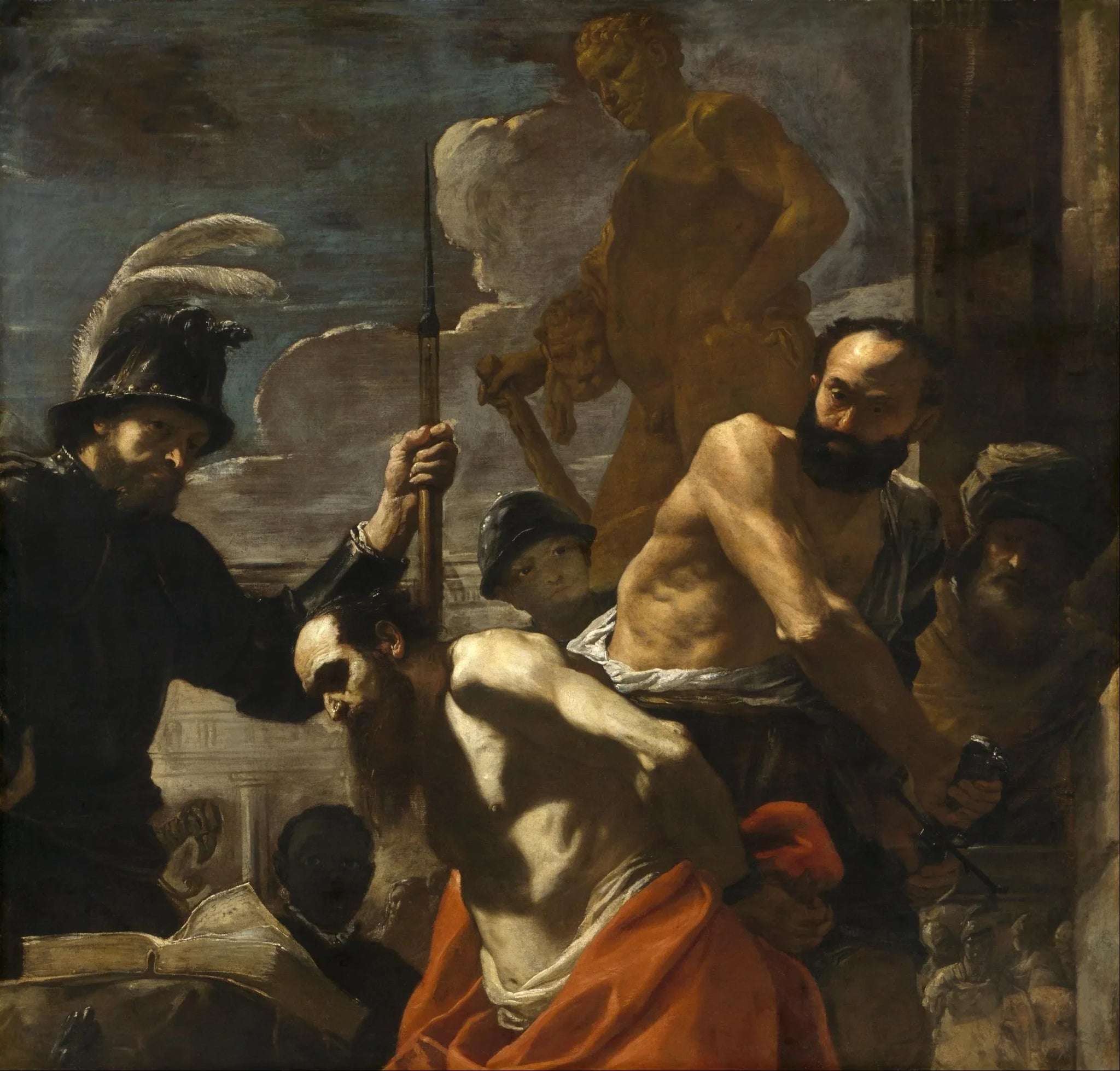 Le martyre de saint Paul - Mattia Preti image 1 tableau peint à l’huile sur toile