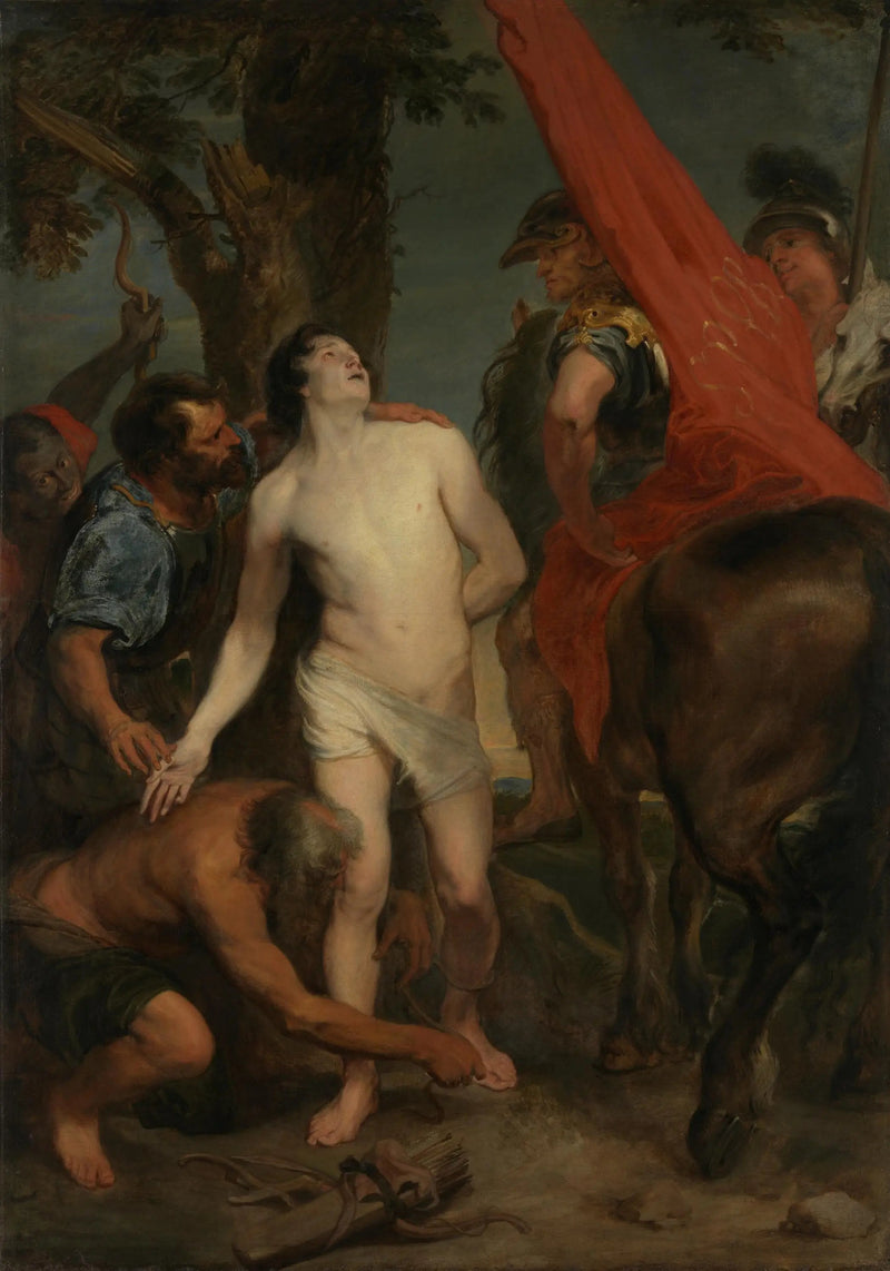 Le Martyre de Saint Sébastien. - Antoine van Dyck
