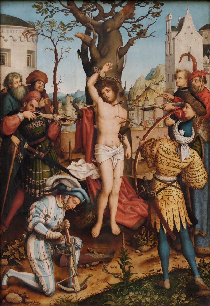 Le martyre de Saint Sébastien - Hans Holbein the Elder