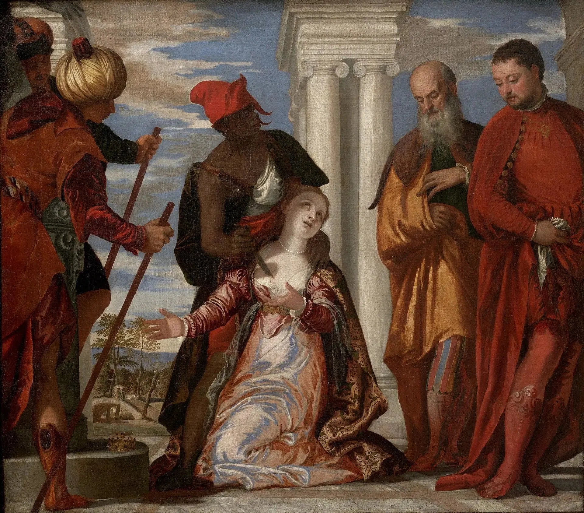 Le Martyre de sainte Justine - Paul Véronèse image 1 tableau peint à l’huile sur toile