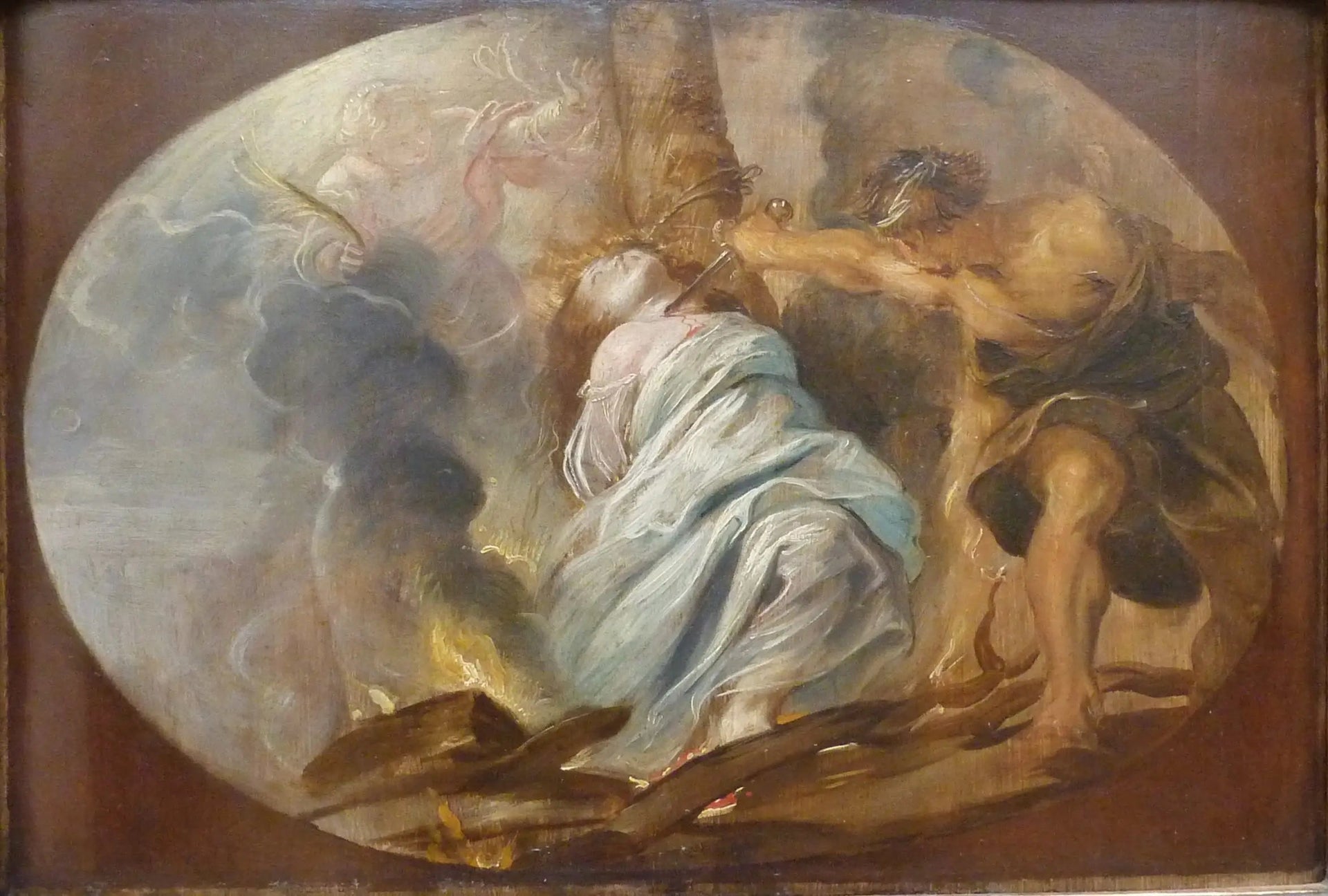 le martyre de sainte Lucie - Peter Paul Rubens image 1 copie peinte à la main à l’huile