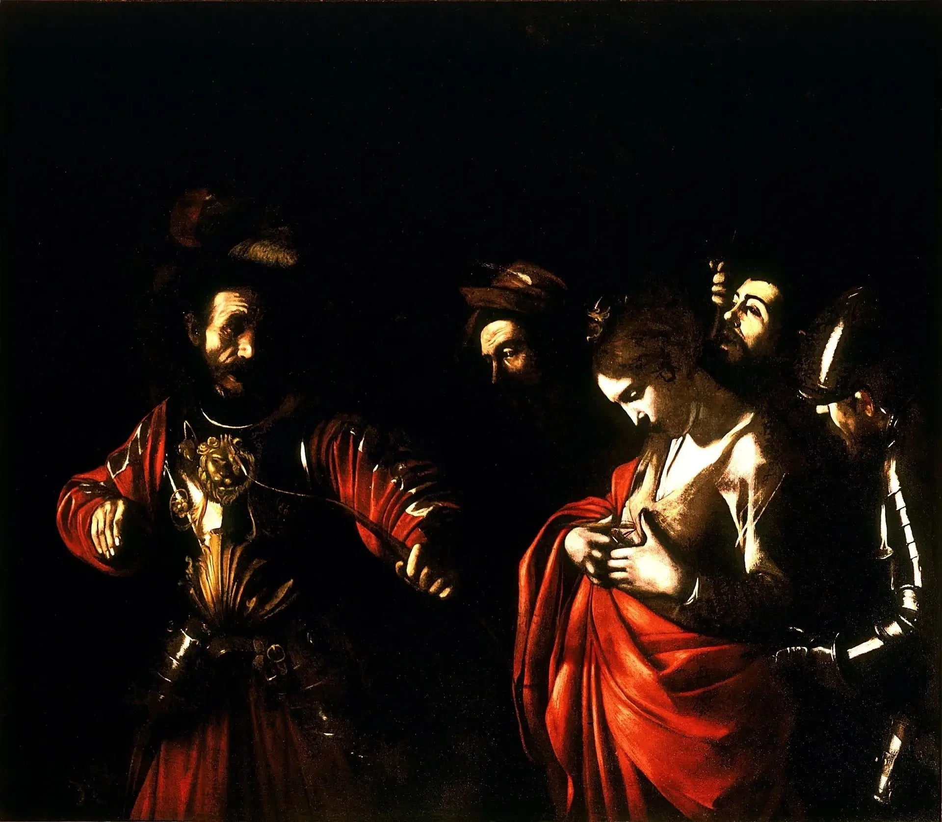 Le Martyre de sainte Ursule - Le Caravage image 1 reproduction de peinture à l’huile