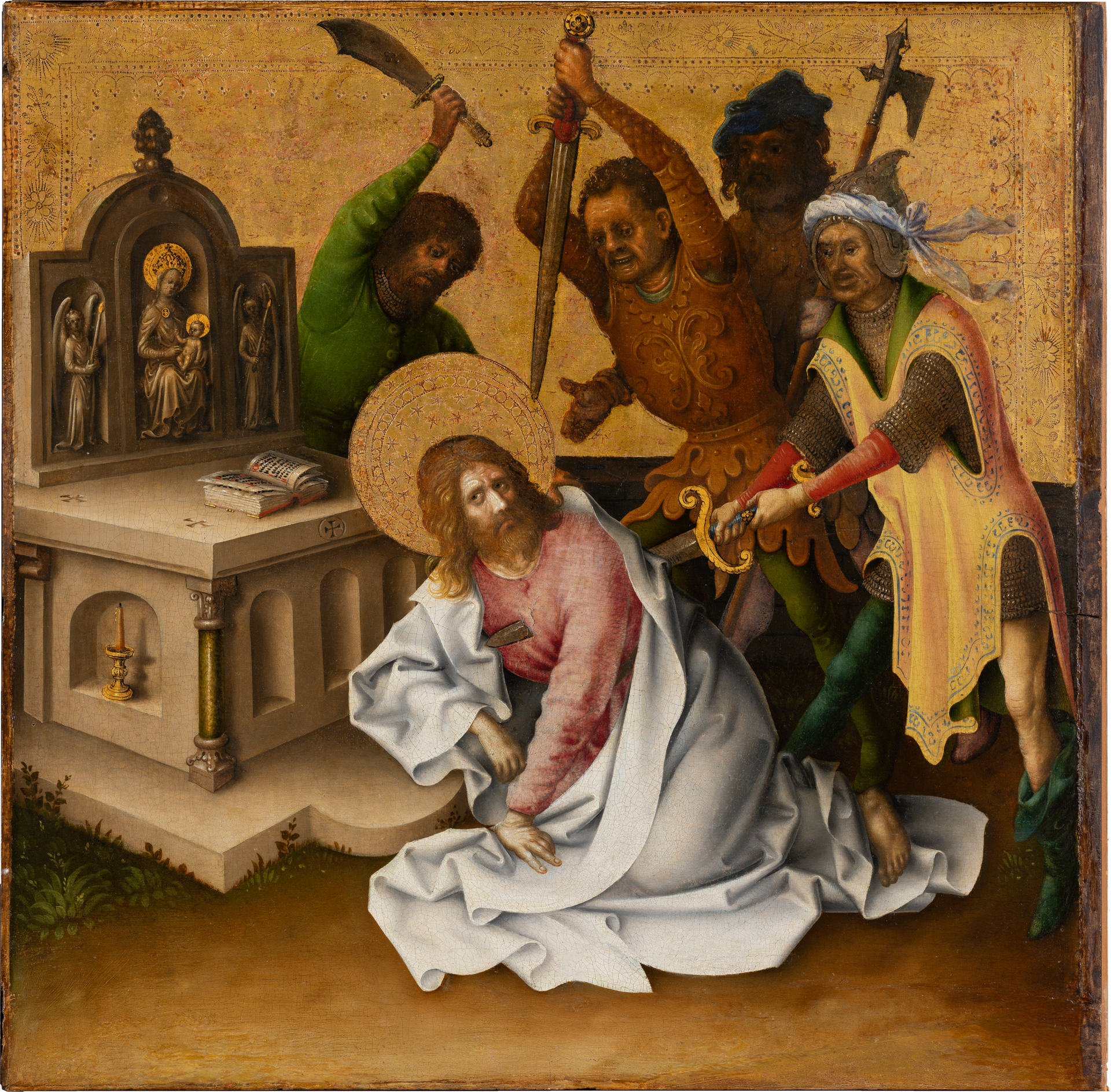 Le martyre des apôtres : le martyre de saint Matthieu - Stefan Lochner image 1 reproduction réalisée par Alpha Reproduction