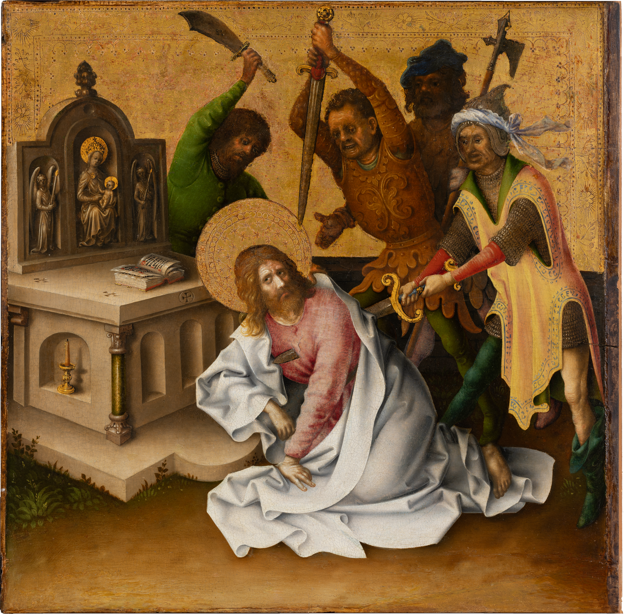 Le martyre des apôtres : le martyre de saint Matthieu - Stefan Lochner image 1 reproduction réalisée par Alpha Reproduction