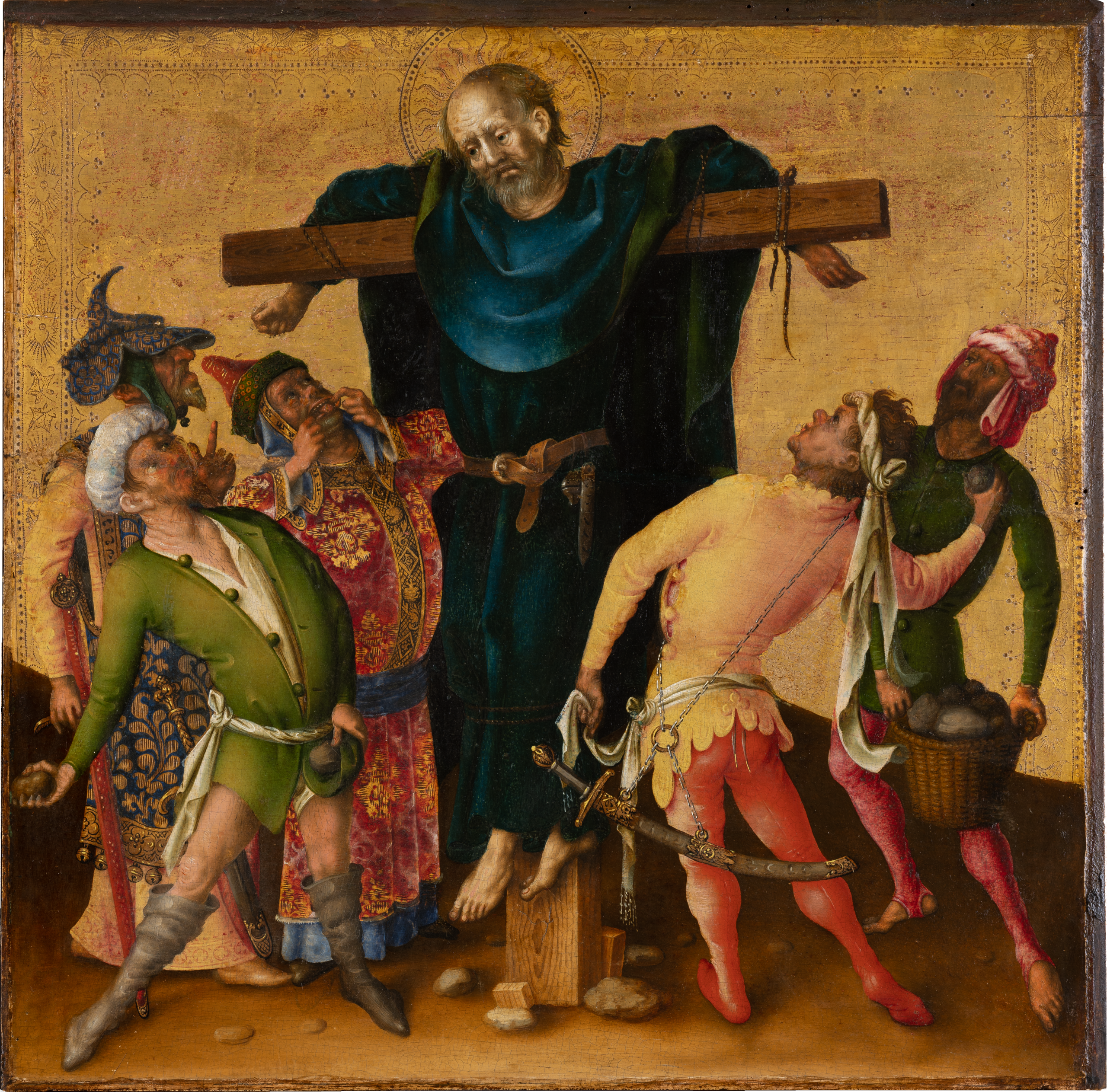 Le martyre des apôtres : le martyre de saint Philippe - Stefan Lochner - Alpha Reproduction