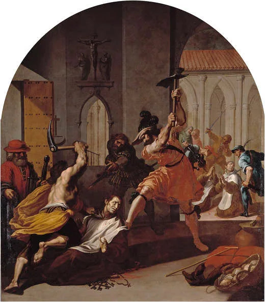 Le martyre des chartreux de Roermond - Vincenzo Carducci image 1 reproduction d’œuvre d’art à l’huile