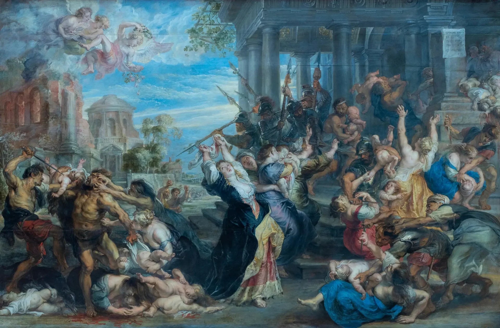 Le Massacre des Innocents - Peter Paul Rubens image 1 copie de tableau peinte à la main
