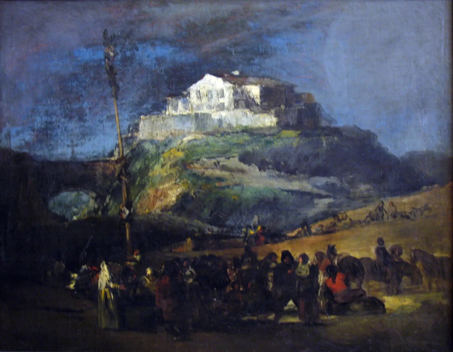 Le mât de mai - Francisco de Goya image 1 copie de tableau peinte à la main
