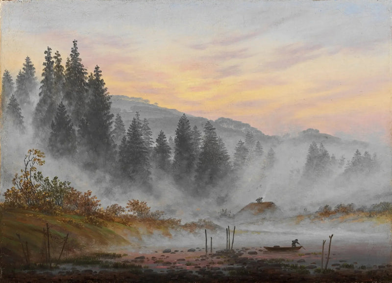 Le Matin - Caspar David Friedrich