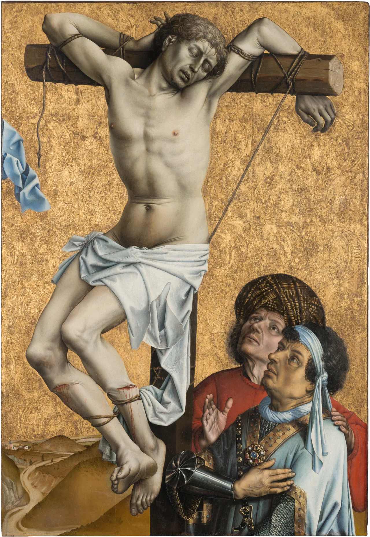 Le Mauvais larron - Robert Campin image 1 reproduction d’œuvre d’art à l’huile