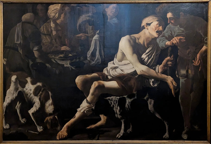 Le Mauvais Riche et Lazare - Hendrick ter Brugghen