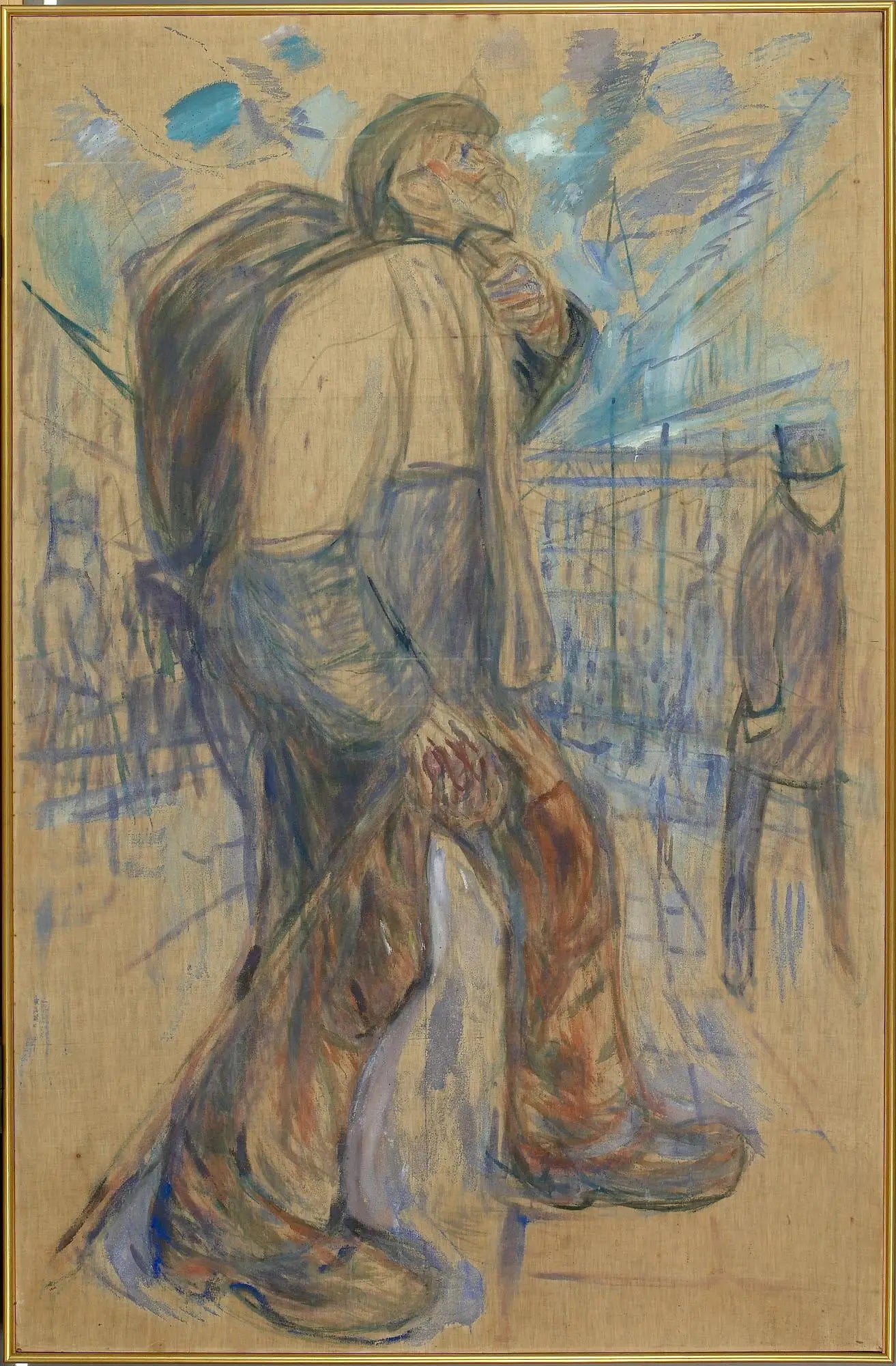 Le Mendiant - Edvard Munch image 1 tableau peint à l’huile sur toile