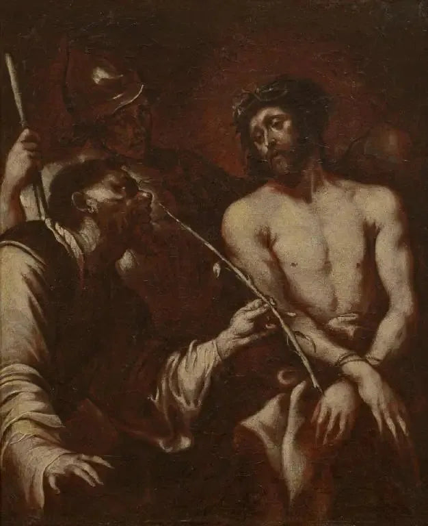 Le mépris du Christ (Christ moqué) - Antoine van Dyck image 1 copie peinte à la main à l’huile