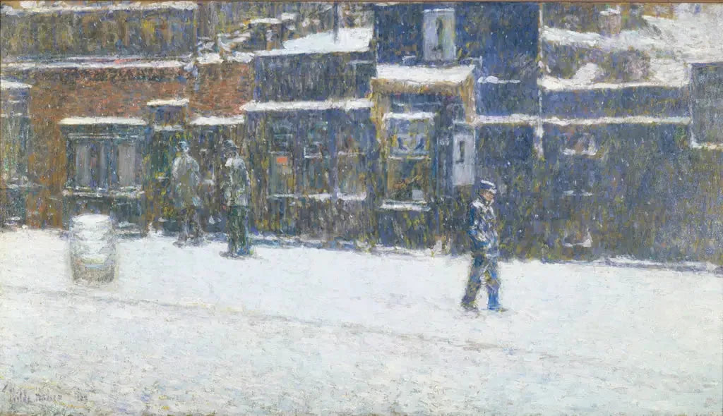 Le Messager - Childe Hassam image 1 tableau peint à l’huile sur toile