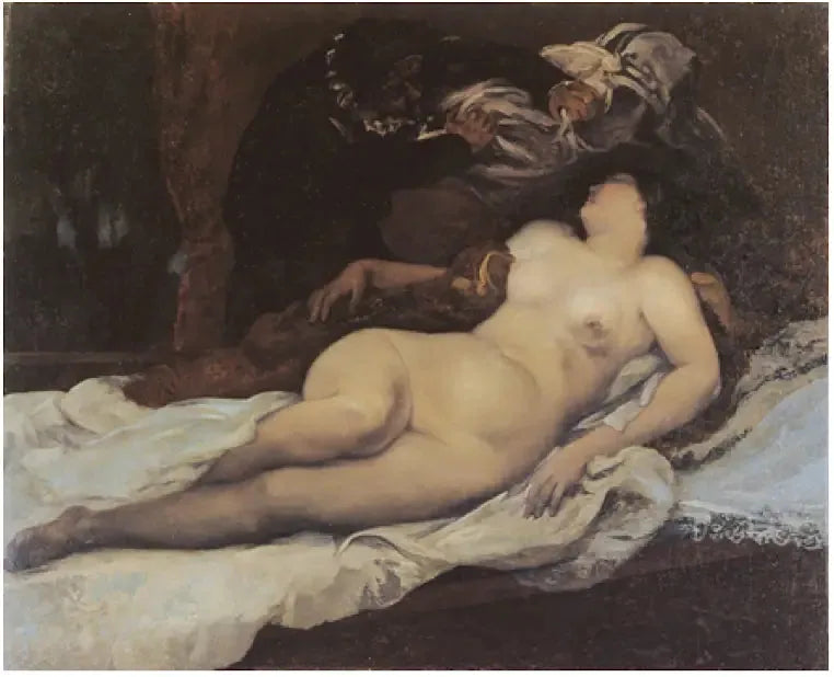 Le meurtre de Desdémone - Gustave Courbet image 1 reproduction réalisée par Alpha Reproduction