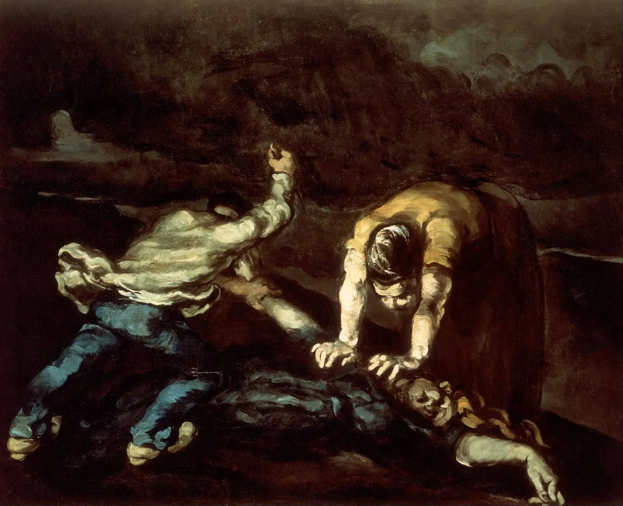 Le Meurtre - Paul Cézanne