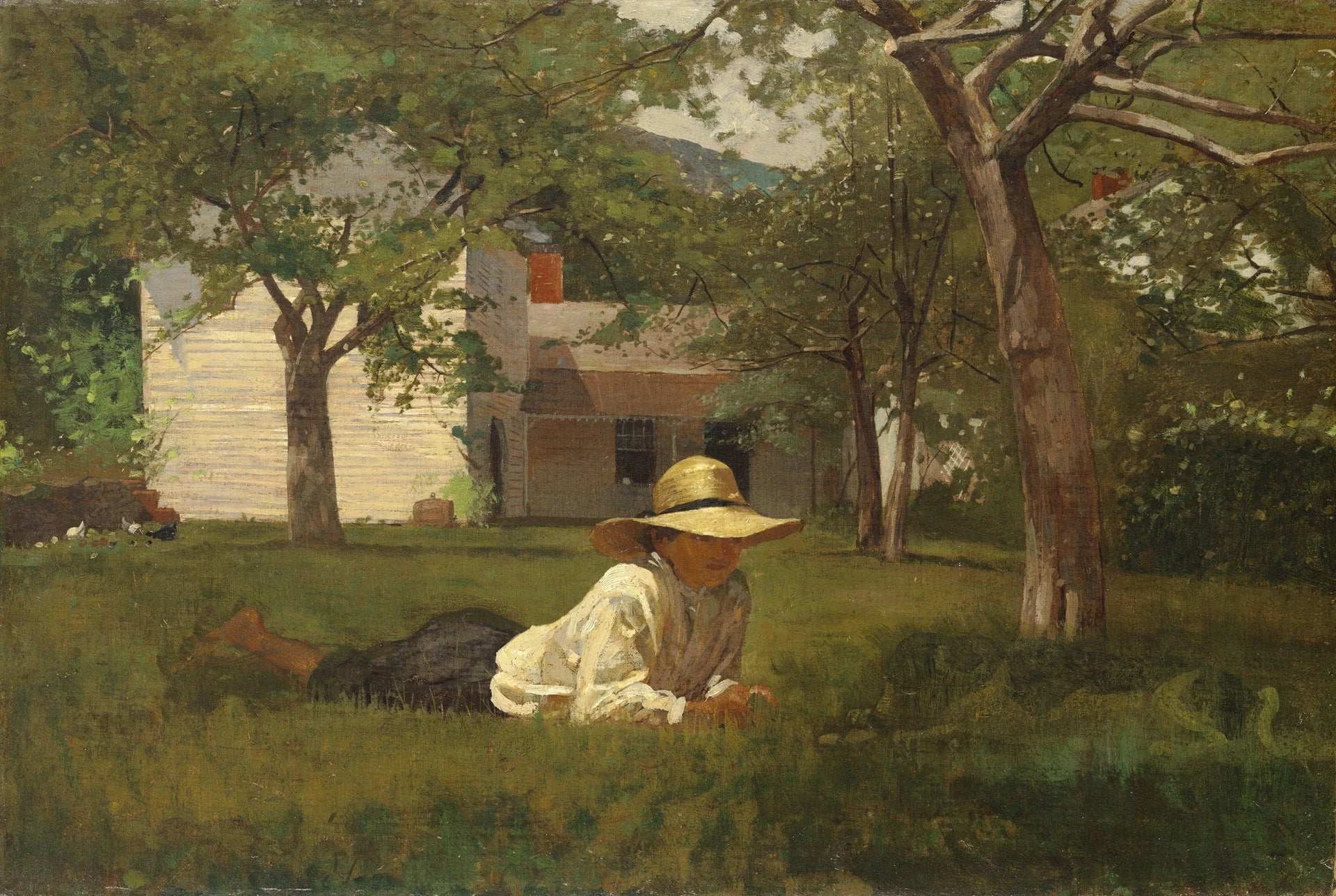 Le midi - Winslow Homer image 1 tableau peint à l’huile sur toile