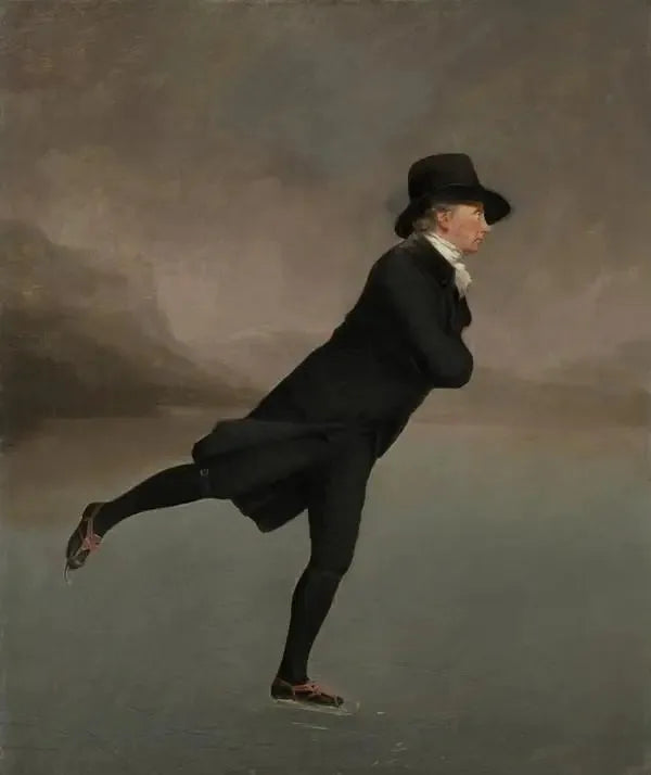 Le ministre du patinage - Henry Raeburn image 1 copie peinte à la main à l’huile