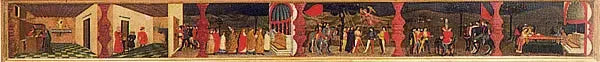 Le Miracle de l'hostie profanée - Paolo Uccello image 1 tableau peint à l’huile sur toile