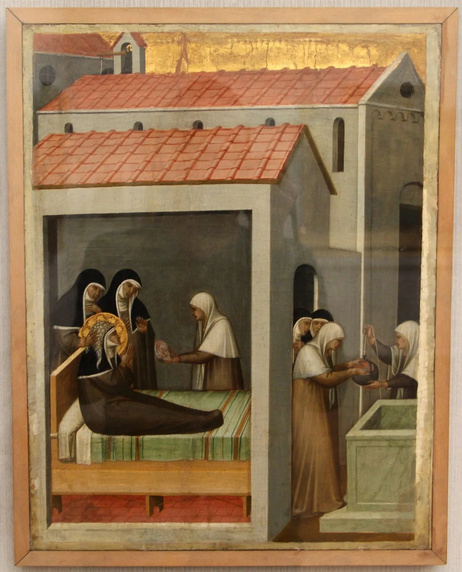 Le miracle de la glace - Pietro Lorenzetti image 1 reproduction artisanale de tableau