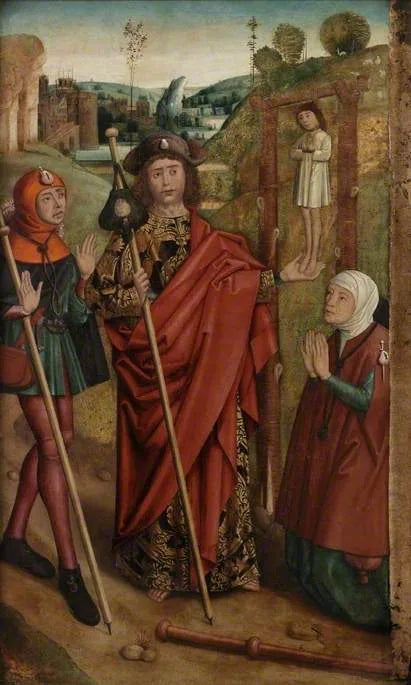 Le miracle de la potence - Dirk Bouts image 1 tableau peint à l’huile sur toile