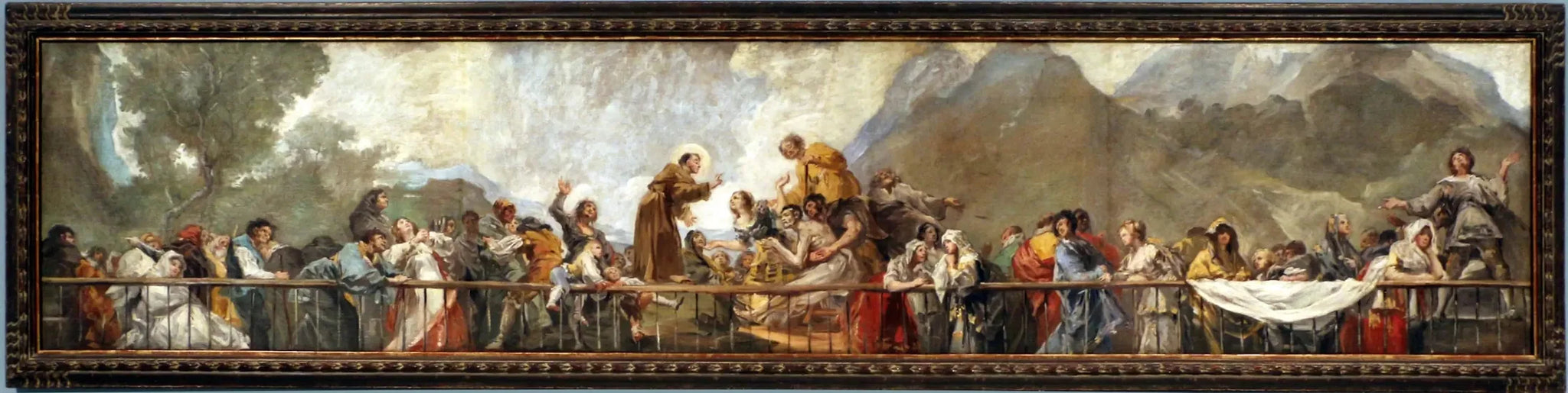 Le miracle de saint Antoine - Francisco de Goya image 1 tableau peint à l’huile sur toile