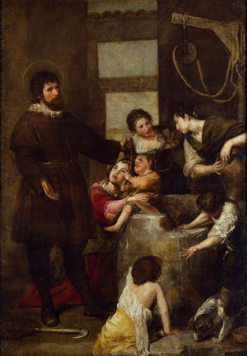 Le miracle du puits - Alonso Cano
