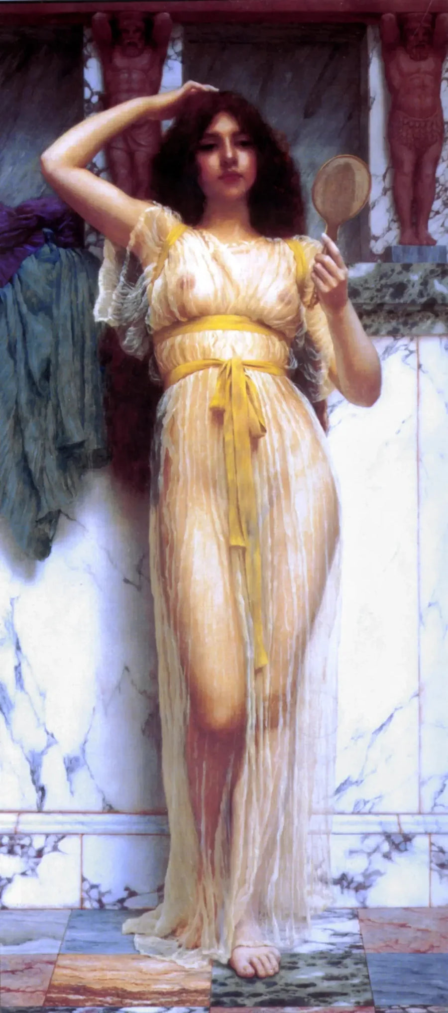 Le Miroir - John William Godward