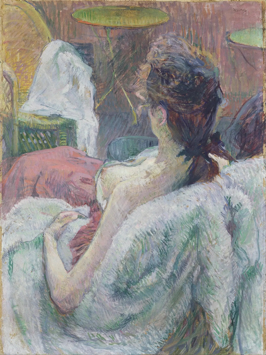 Le modèle au repos - Henri de Toulouse-Lautrec