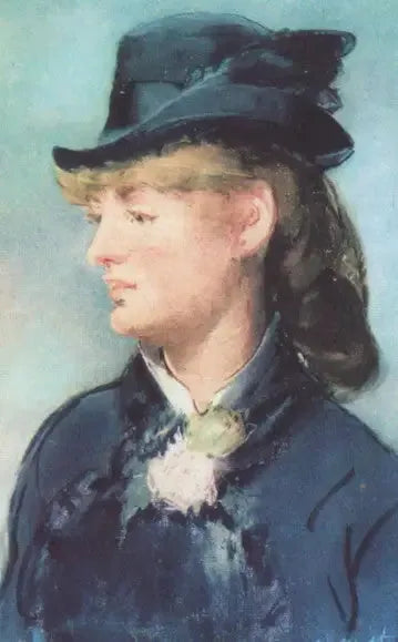 Le Modèle de la serveuse des Folies Bergères - Édouard Manet image 1 tableau peint à l’huile sur toile