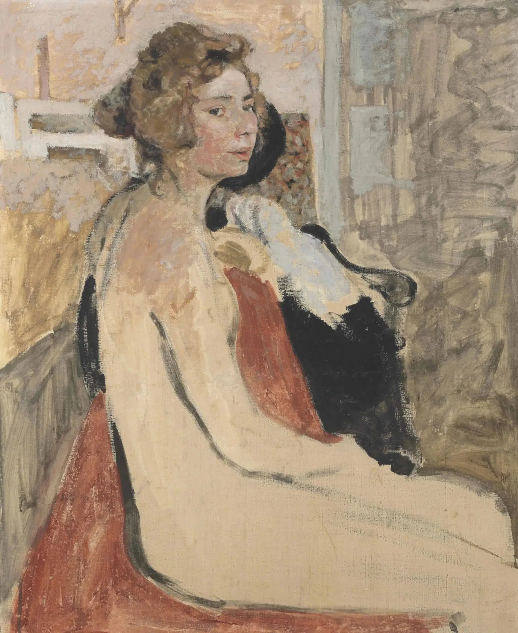 Le Modèle - Édouard Vuillard image 1 reproduction de peinture à l’huile