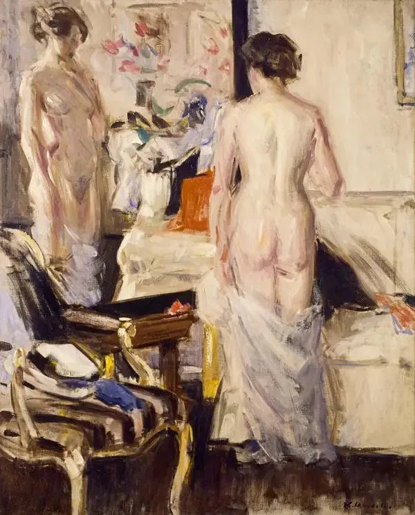 Le modèle - Francis Cadell