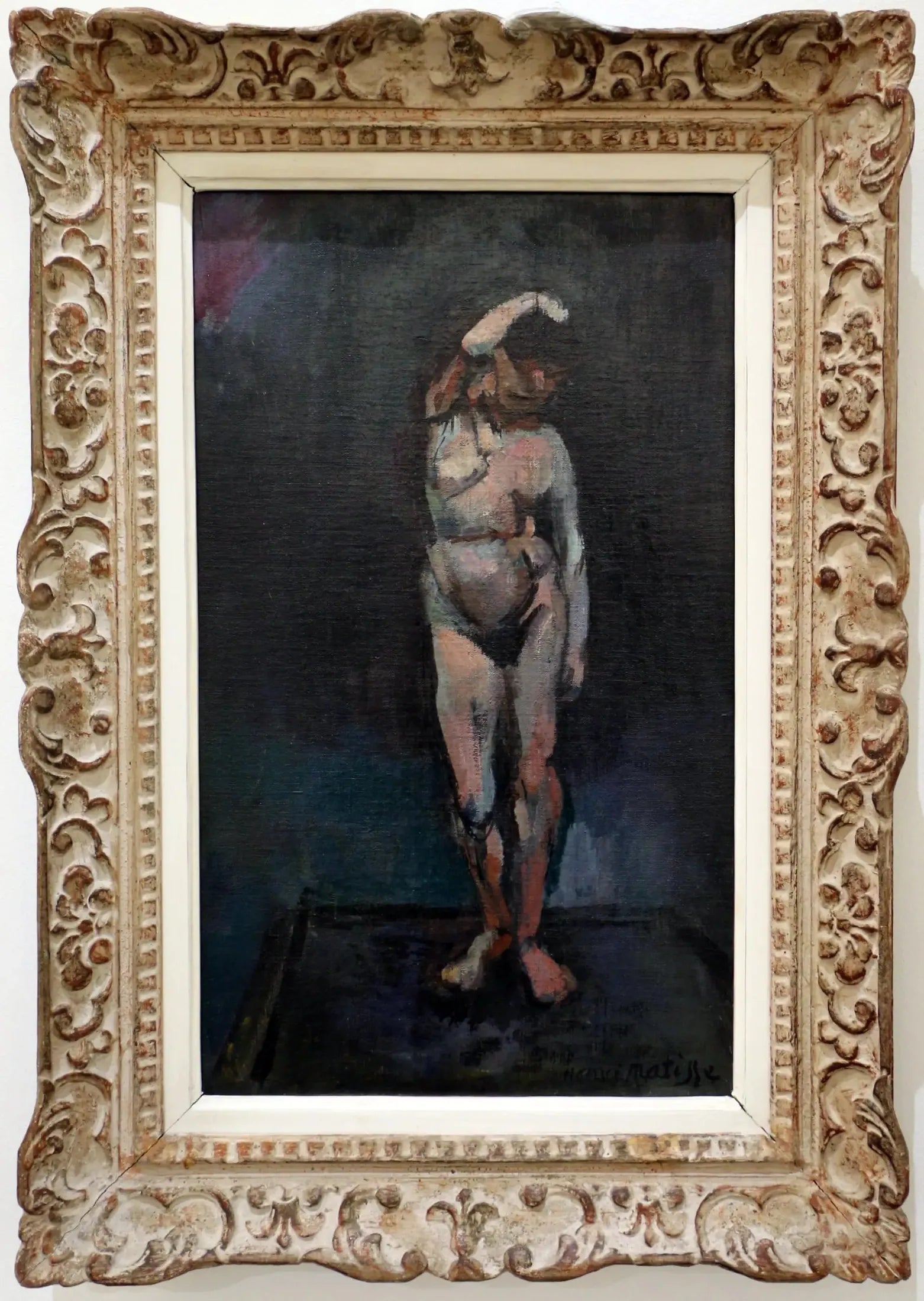 Le modèle - Henri Matisse image 1 reproduction artisanale de tableau