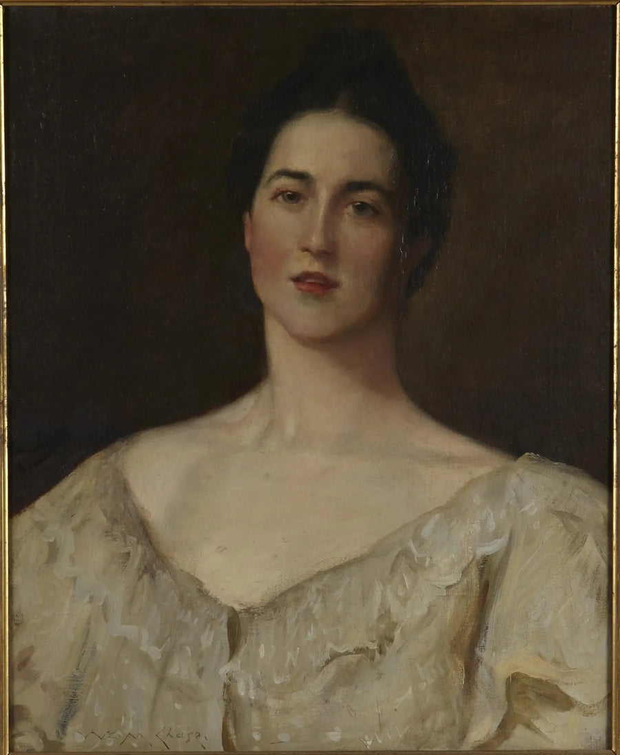 Le modèle majestueux - William Merritt Chase