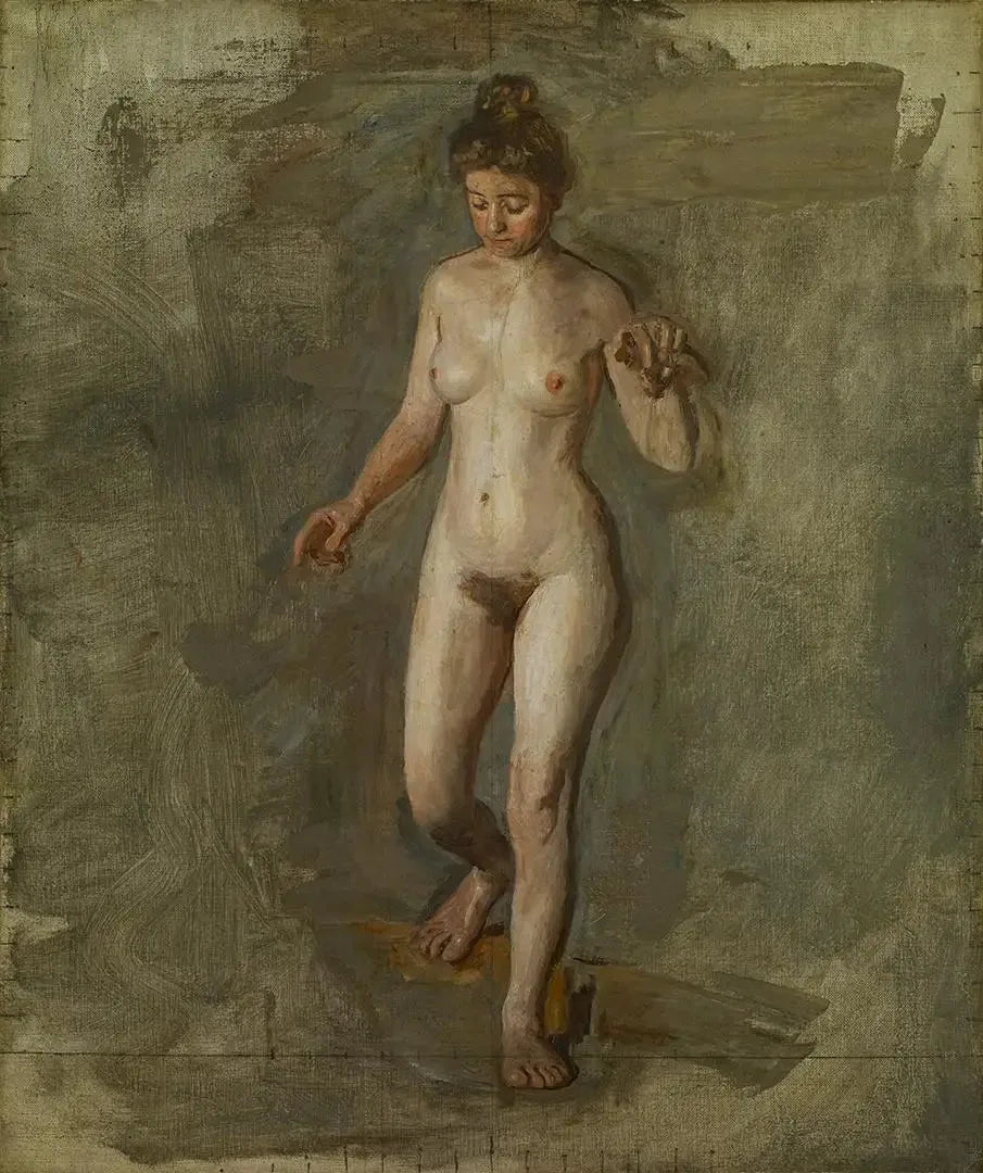 Le modèle - Thomas Eakins image 1 copie peinte à la main à l’huile