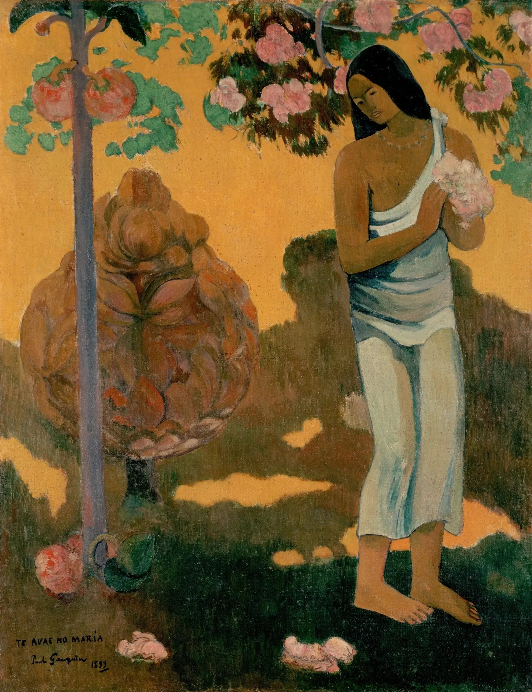 Le Mois de Marie - Paul Gauguin image 1 tableau peint à l’huile sur toile