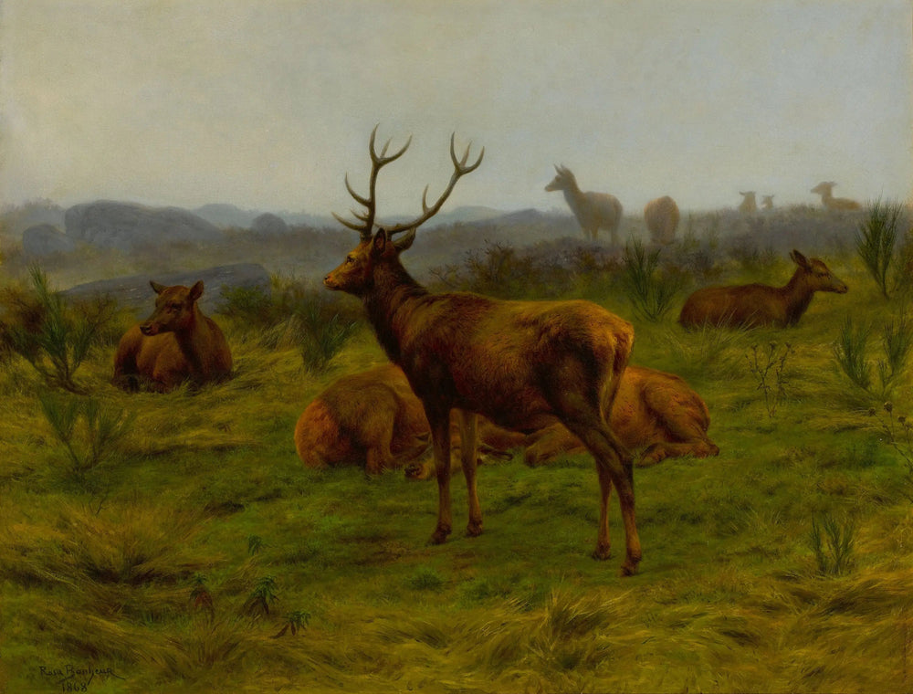 Le monarque de la meute - Rosa Bonheur - Alpha Reproduction