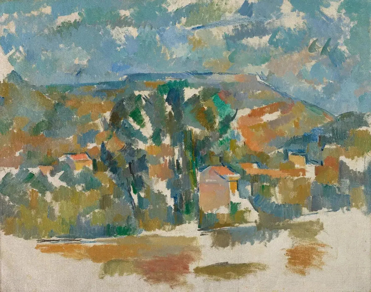 Le Mont de Cengle - Paul Cézanne image 1 reproduction artisanale de tableau