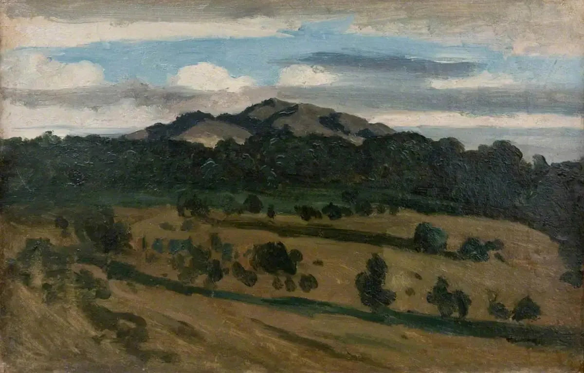 Le Monte Soracte, Italie - Jean-Baptiste Camille Corot image 1 reproduction artisanale de tableau