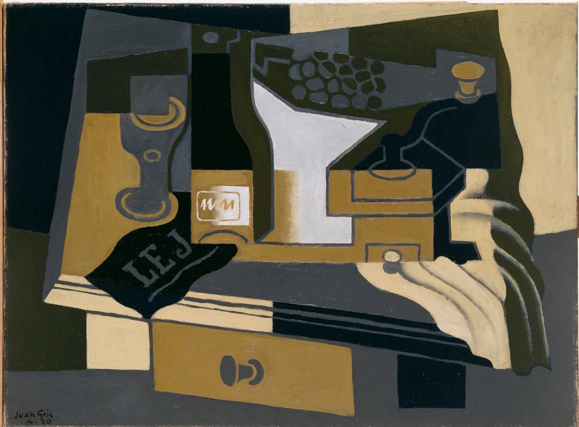 Le moulin à café - Juan Gris image 1 reproduction d’œuvre d’art à l’huile