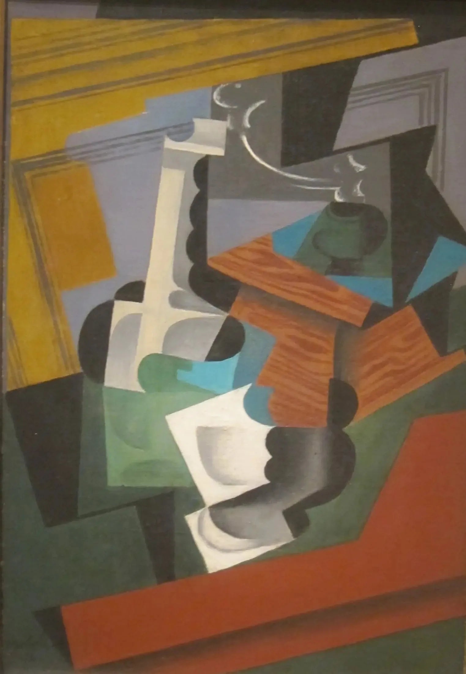 Le moulin à café - Juan Gris image 1 tableau peint à l’huile sur toile