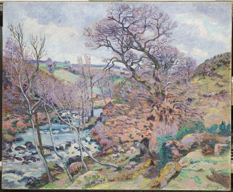 Le Moulin Bouchardon - Armand Guillaumin image 1 reproduction de peinture à l’huile
